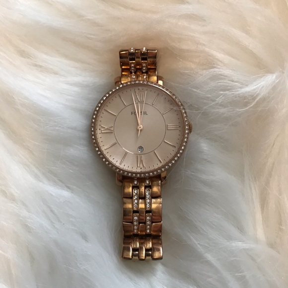 Fossil Accessories - Fossil Rose Gold Watch